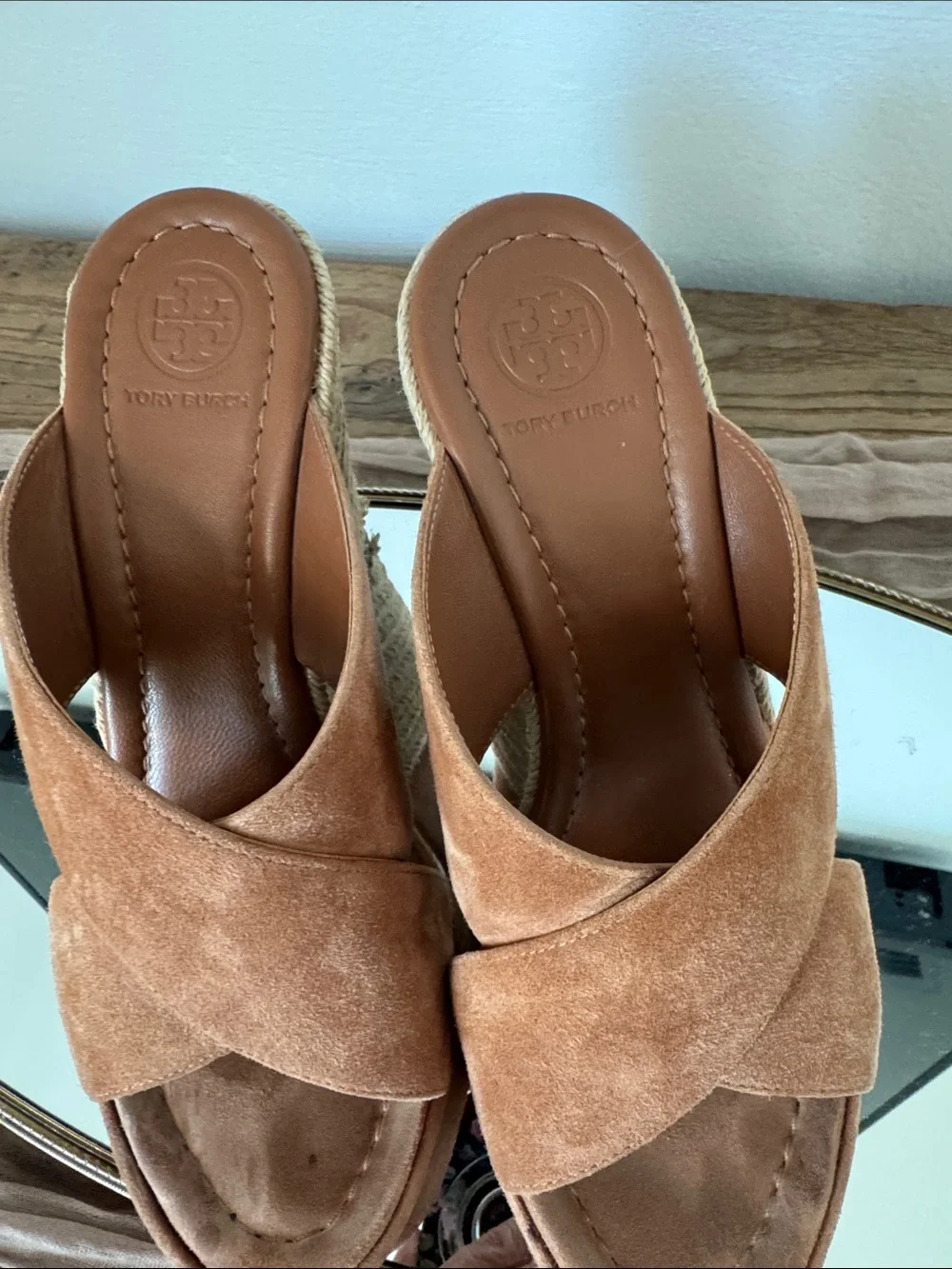 Tory Burch comfortable tan